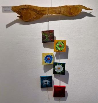 Opazovalec (Mešana tehnika - 75x70) Irena Gorenc